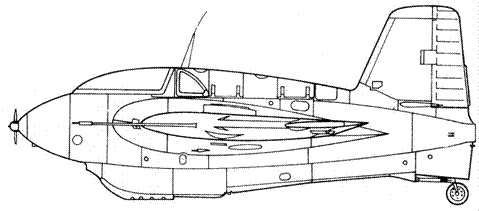 Me 163 ракетный истребитель Люфтваффе