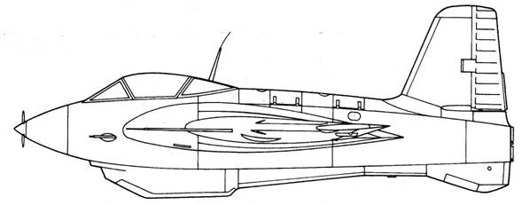 Me 163 ракетный истребитель Люфтваффе