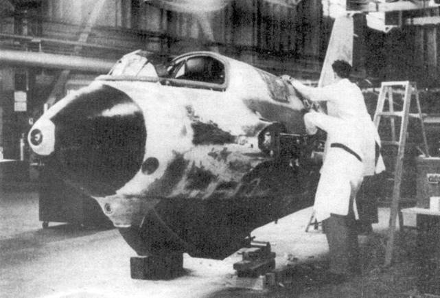 Me 163 ракетный истребитель Люфтваффе