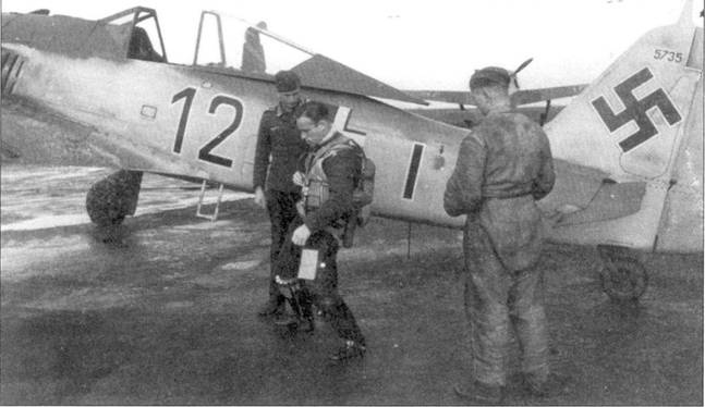 Асы люфтваффе пилоты Fw 190 на Западном фронте