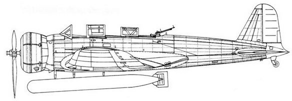 D3A «Val» B5N «Kate» ударные самолеты японского флота