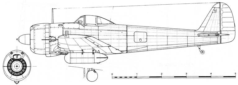 Ki 43 «Hayabusa» часть