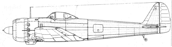 Ki 43 «Hayabusa» часть