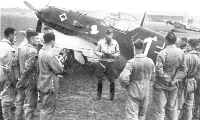 Асы Люфтваффе пилоты Bf 109 D/E 1939-41