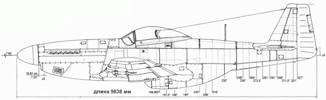 Р-51 Mustang – техническое описание и боевое применение