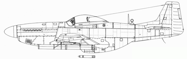 Р-51 Mustang – техническое описание и боевое применение