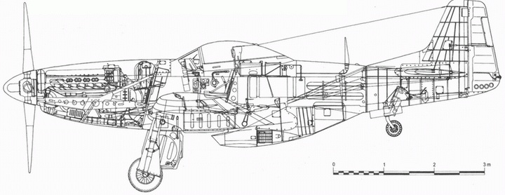 Р-51 Mustang – техническое описание и боевое применение