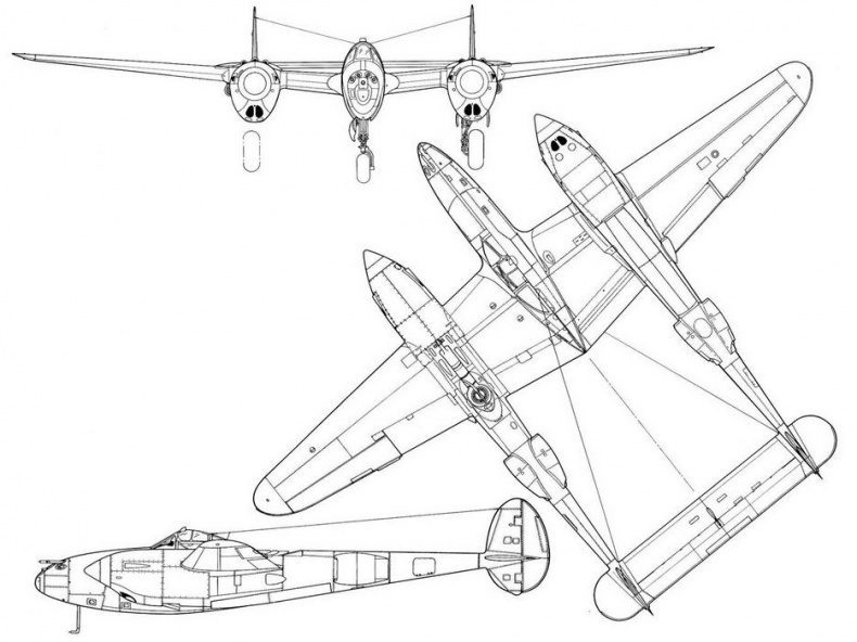 Р-38 Lightning Фотоархив