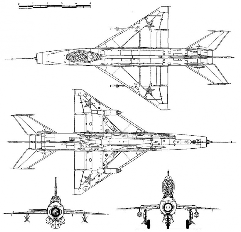 МиГ-21. Особенности модификаций и детали конструкции. Часть 1