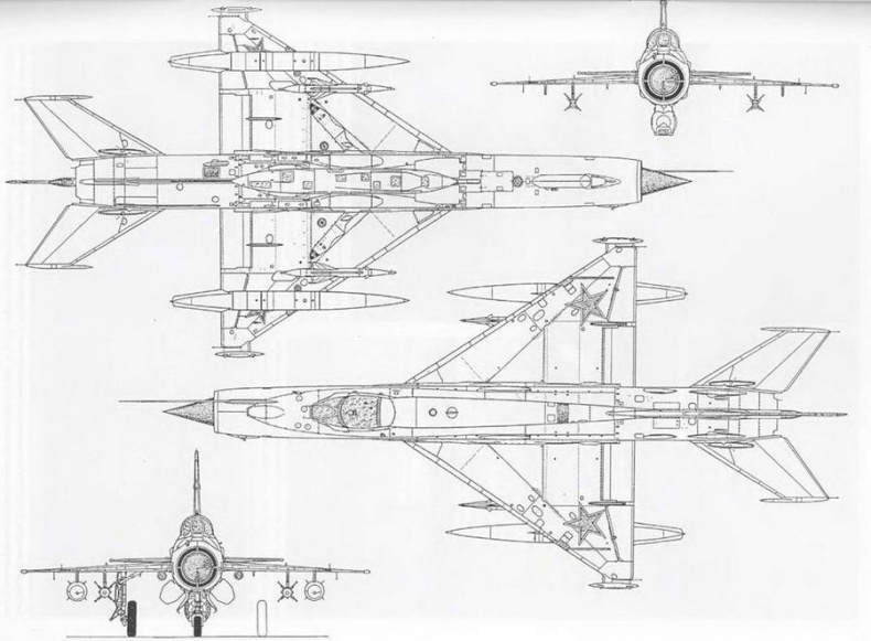 МиГ-21. Особенности модификаций и детали конструкции. Часть