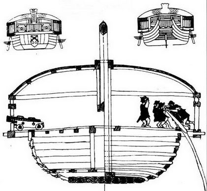 Боевые корабли Японии и Кореи, 612–1639 гг.