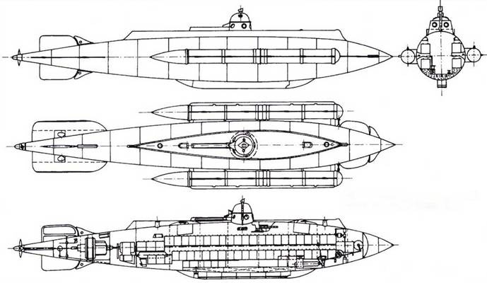 Сверхмалые субмарины и человеко-торпеды. Часть 1