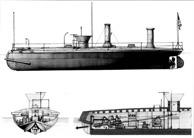 Субмарины и минные катера южан, 1861–1865