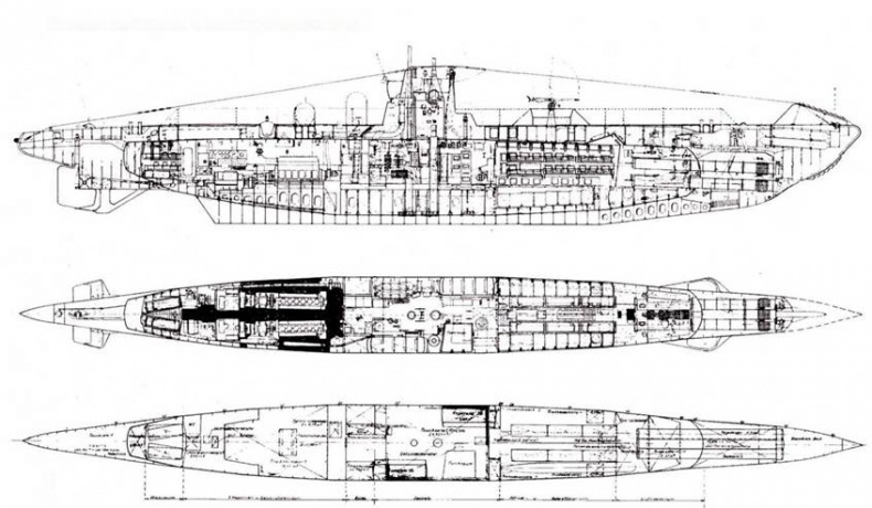 Германские субмарины Тип II крупным планом