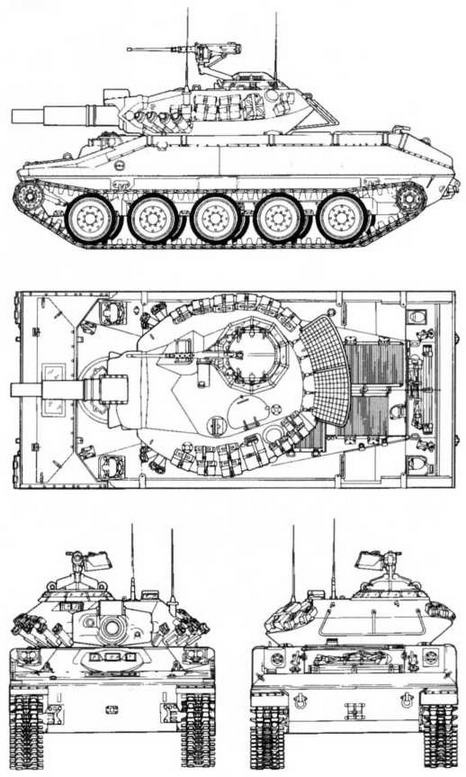 Легкие танки зарубежных стран, 1945–2000