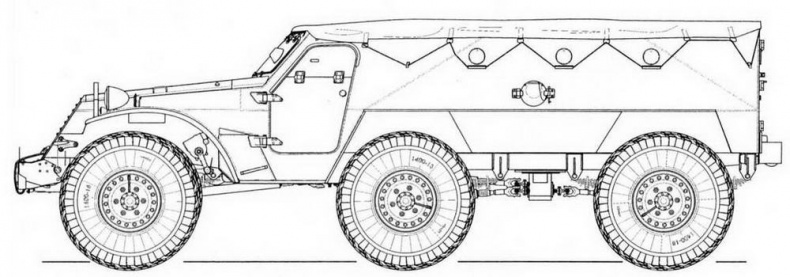 Бронетранспортер БТР-152