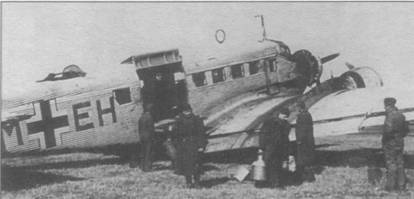 Транспортный самолет Юнкерс Ju 52/3m