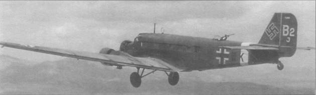 Транспортный самолет Юнкерс Ju 52/3m