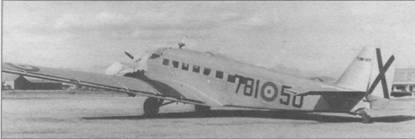 Транспортный самолет Юнкерс Ju 52/3m