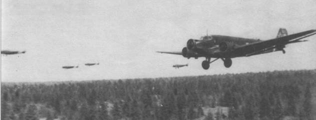 Транспортный самолет Юнкерс Ju 52/3m