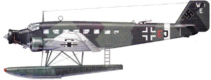 Транспортный самолет Юнкерс Ju 52/3m