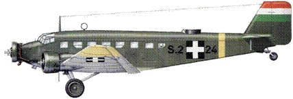 Транспортный самолет Юнкерс Ju 52/3m