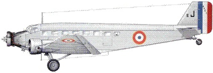 Транспортный самолет Юнкерс Ju 52/3m