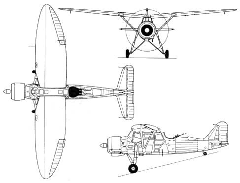 Ближние разведчики, корректировщики и штурмовики, 1939-1945