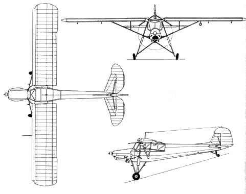 Ближние разведчики, корректировщики и штурмовики, 1939-1945