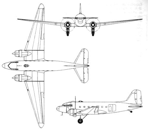 Военно-транспортные самолеты, 1939-1945