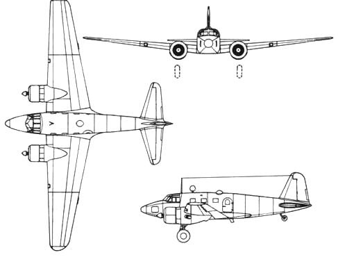 Военно-транспортные самолеты, 1939-1945