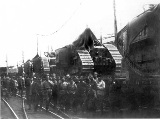 Танки в Гражданской войне