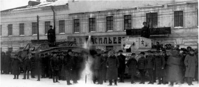 Танки в Гражданской войне