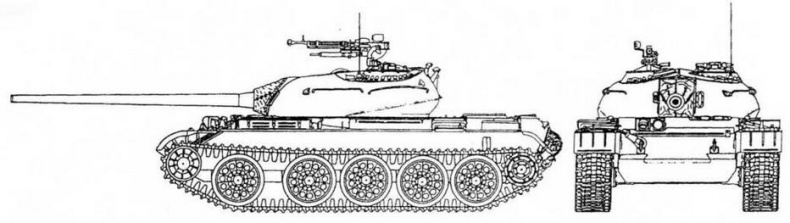 Средний танк Т-54