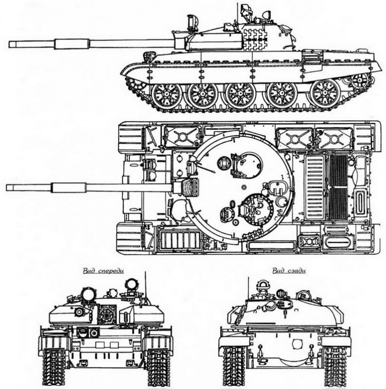 Средний танк Т-62