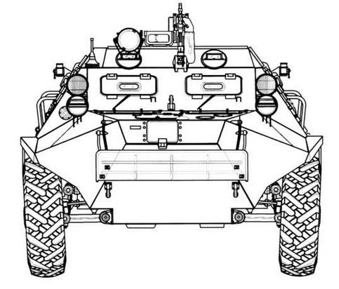 Отечественные колесные бронетранспортеры БТР-60, БТР-70, БТР-80