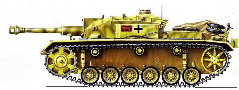 Штурмовое орудие Stug III