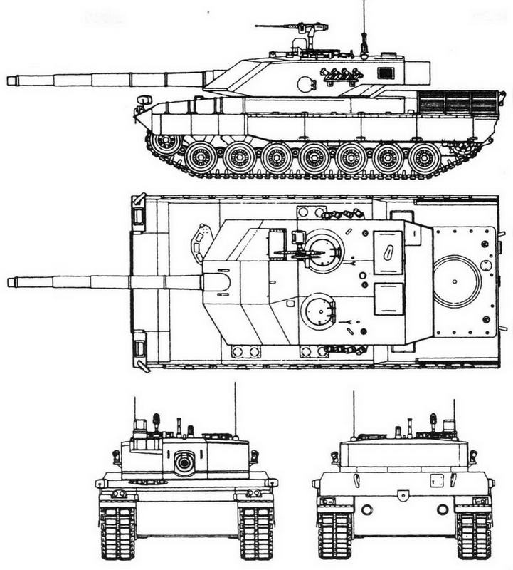 Средние и основные танки зарубежных стран, 1945–2000. Часть 1