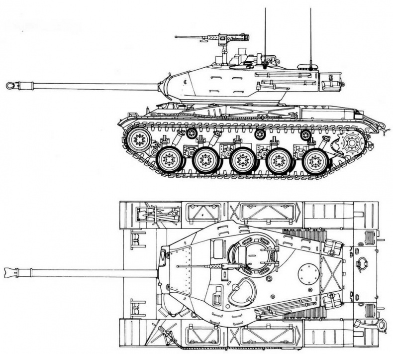 Легкий танк M41