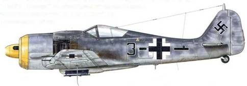 Фокке-Вульф Fw 190, 1936-1945