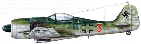 Фокке-Вульф Fw 190, 1936-1945