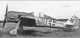 Фокке-Вульф Fw 190, 1936-1945