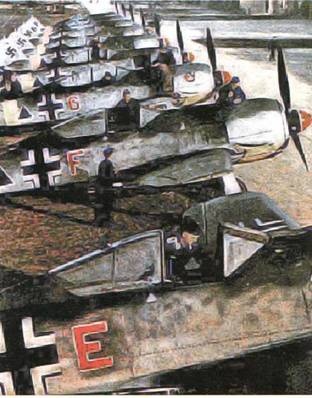 Фокке-Вульф Fw 190, 1936-1945