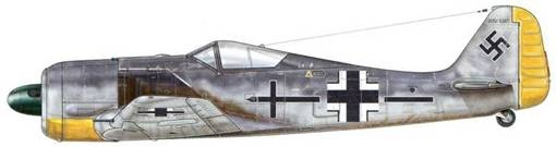 Фокке-Вульф Fw 190, 1936-1945