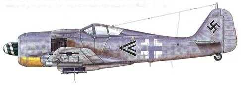 Фокке-Вульф Fw 190, 1936-1945