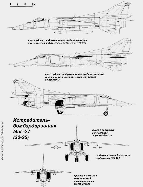 Истребитель-бомбардировщик МиГ-27