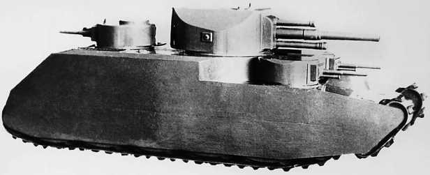 Советский тяжелый танк Т-35. "Сталинский монстр"