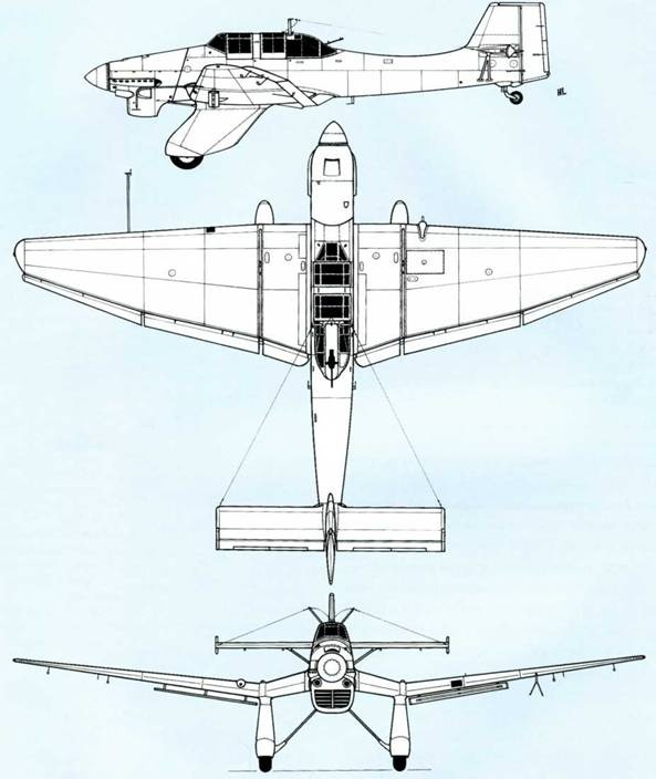 Юнкерс Ju-87 1936-1945