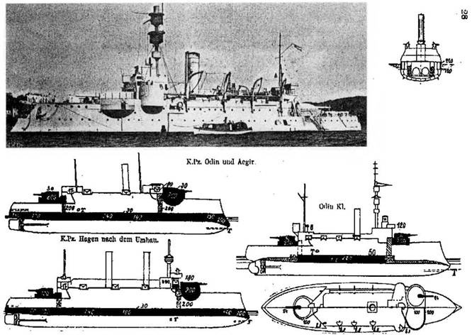 Первые броненосцы Германии