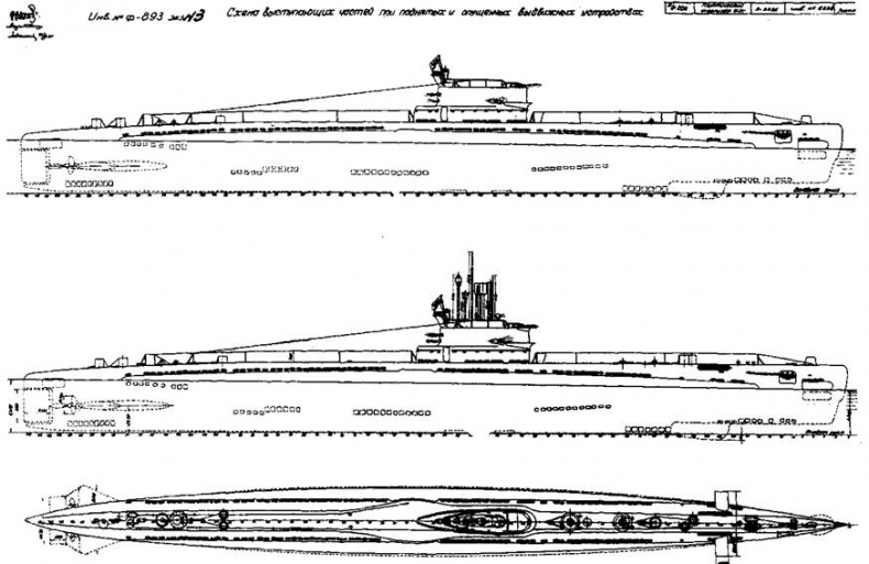 Подводные лодки 613 проекта